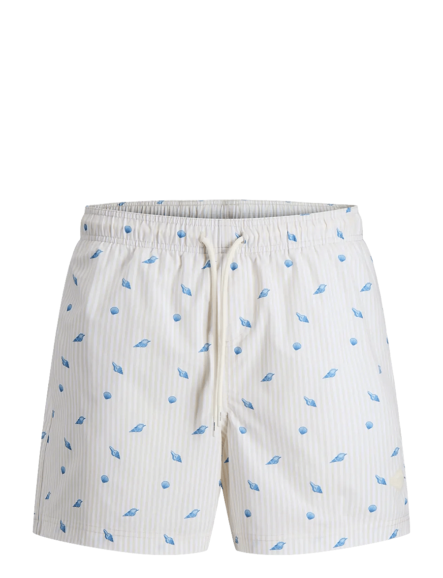Jack & Jones - JPSTMAUI BREEZE MINI STRIPE SWIM SRT SN - badehose - moonbeam - 1