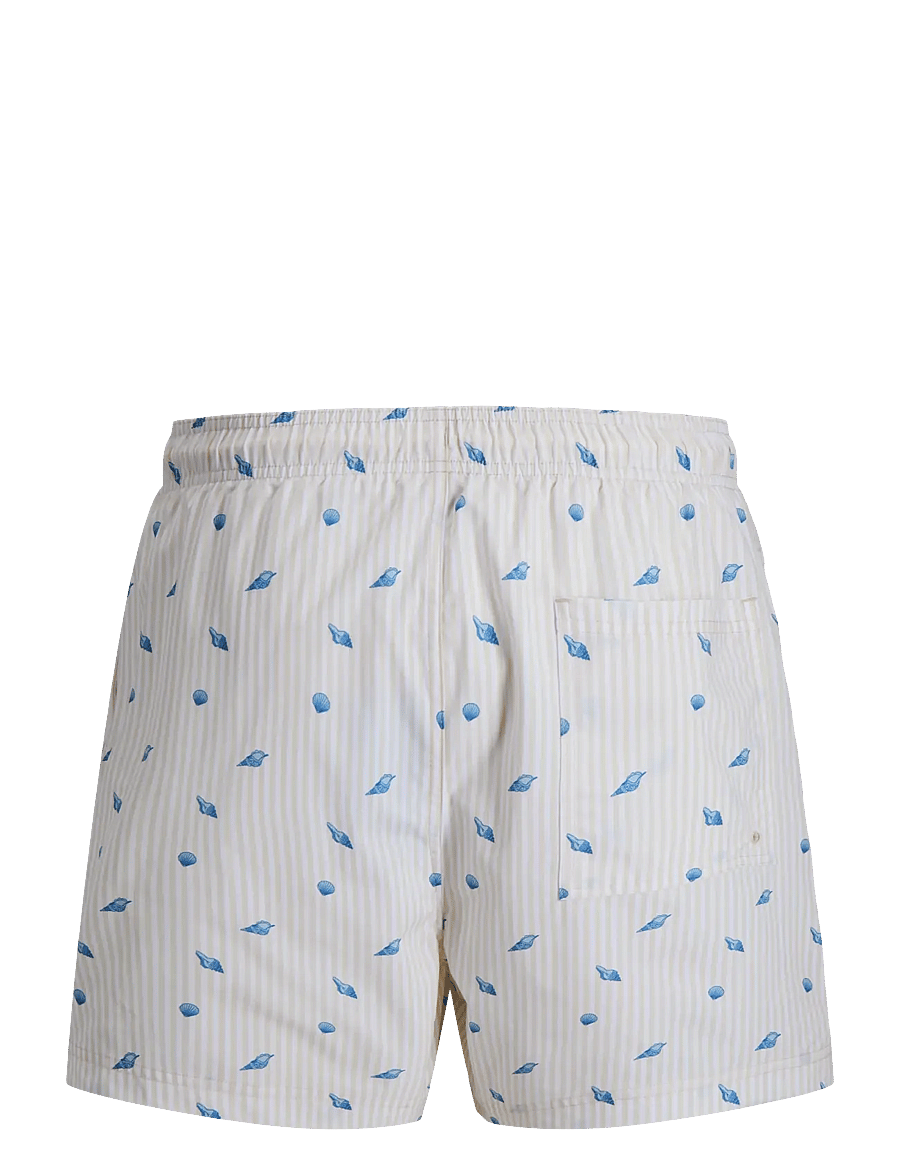 Jack & Jones - JPSTMAUI BREEZE MINI STRIPE SWIM SRT SN - badehose - moonbeam - 2