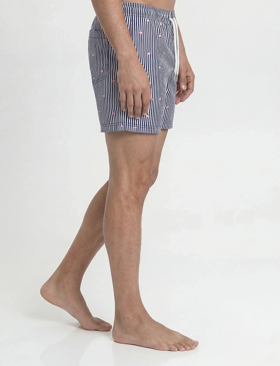 Jack & Jones - JPSTMAUI BREEZE MINI STRIPE SWIM SRT SN - badehose - navy blazer - 5