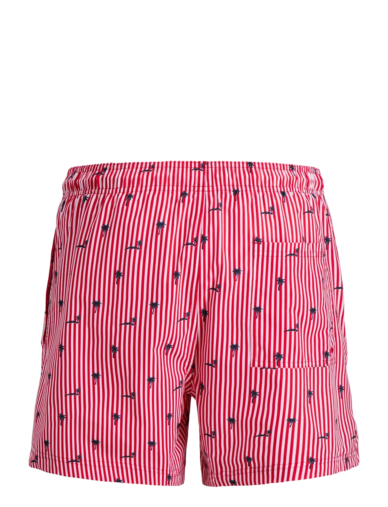 Jack & Jones - JPSTMAUI BREEZE MINI STRIPE SWIM SRT SN - badeshorts - true red - 2