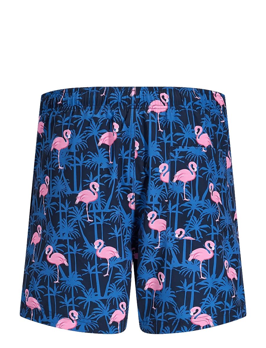 Jack & Jones - JPSTMAUI VIBES NOVELTY AOP SWIM SHORT SN - badehose - navy blazer - 2