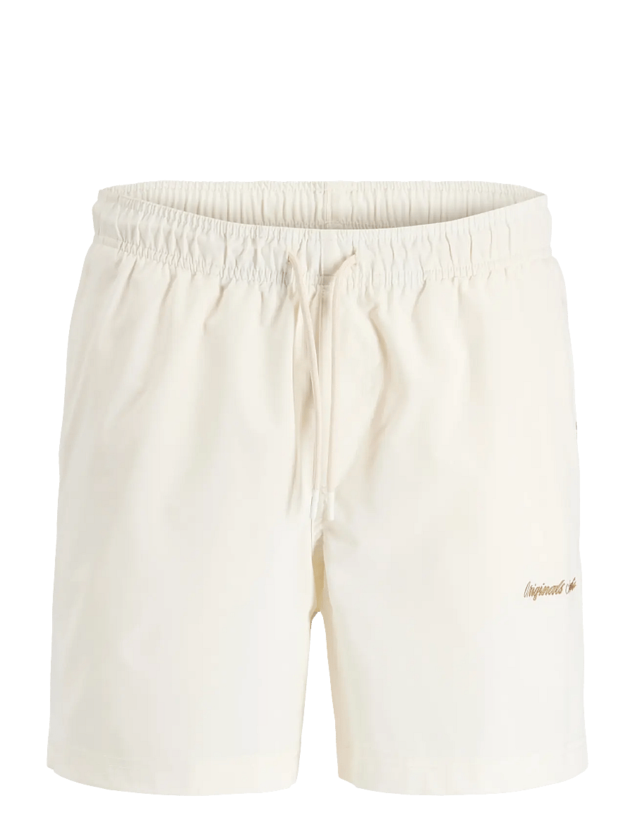 Jack & Jones - JPSTMAUI NORREBRO SWIM SHORTS REG RET - badehose - antique white - 1