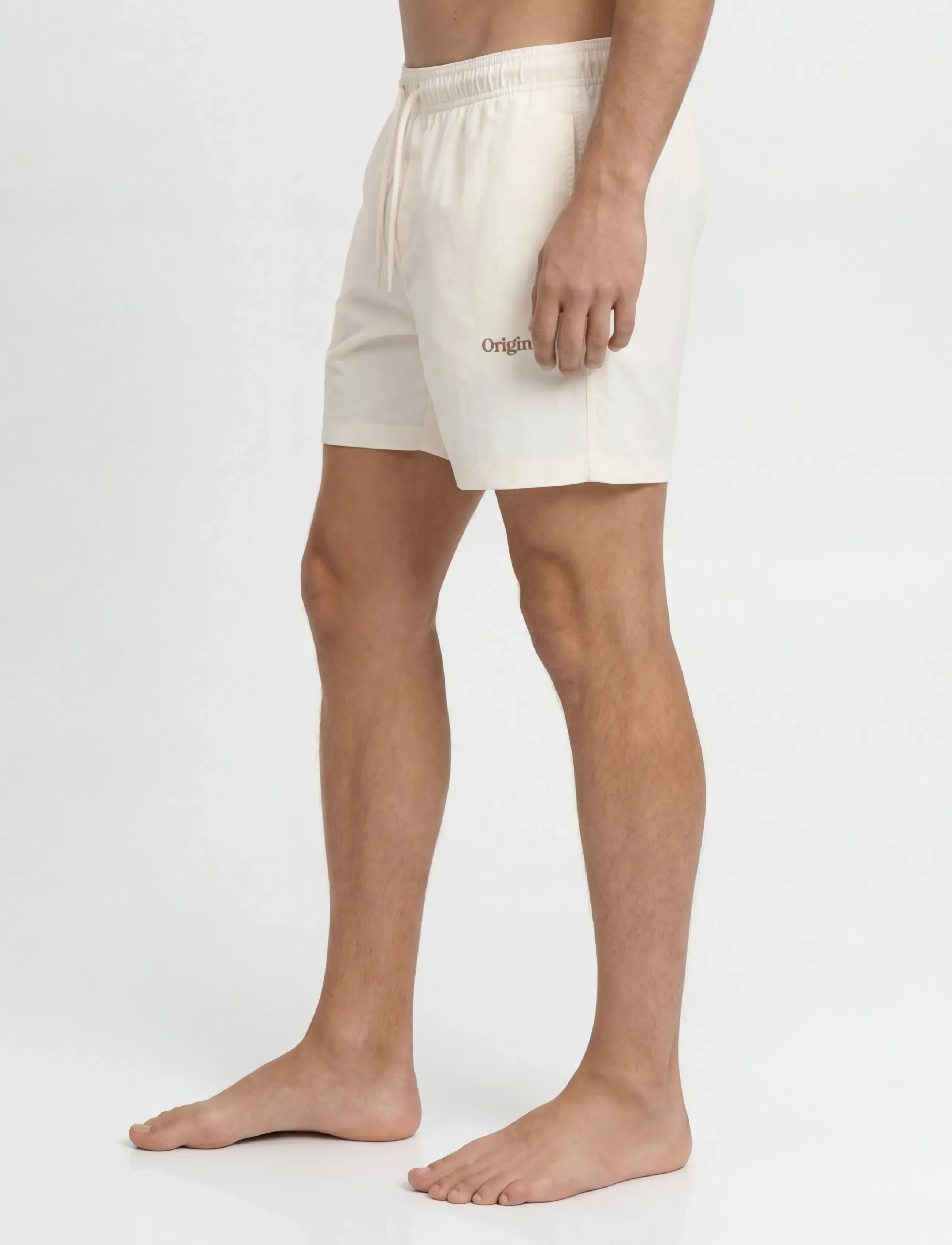 Jack & Jones - JPSTMAUI NORREBRO SWIM SHORTS REG RET - ujumispüksid - antique white - 5