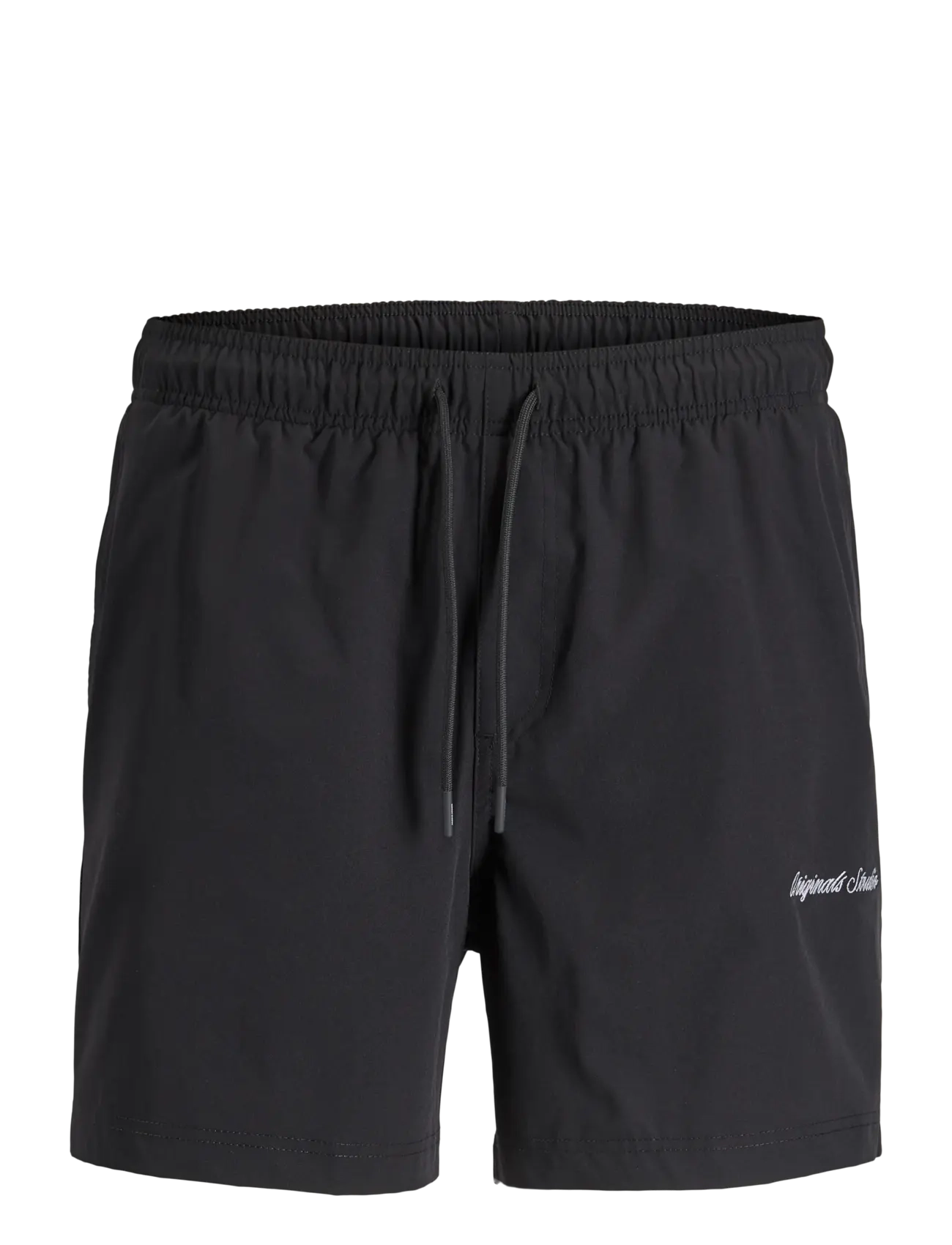 JACK & JONES Jpstmaui Norrebro Badeshorts Reg Ret Schwarz - L - Herren