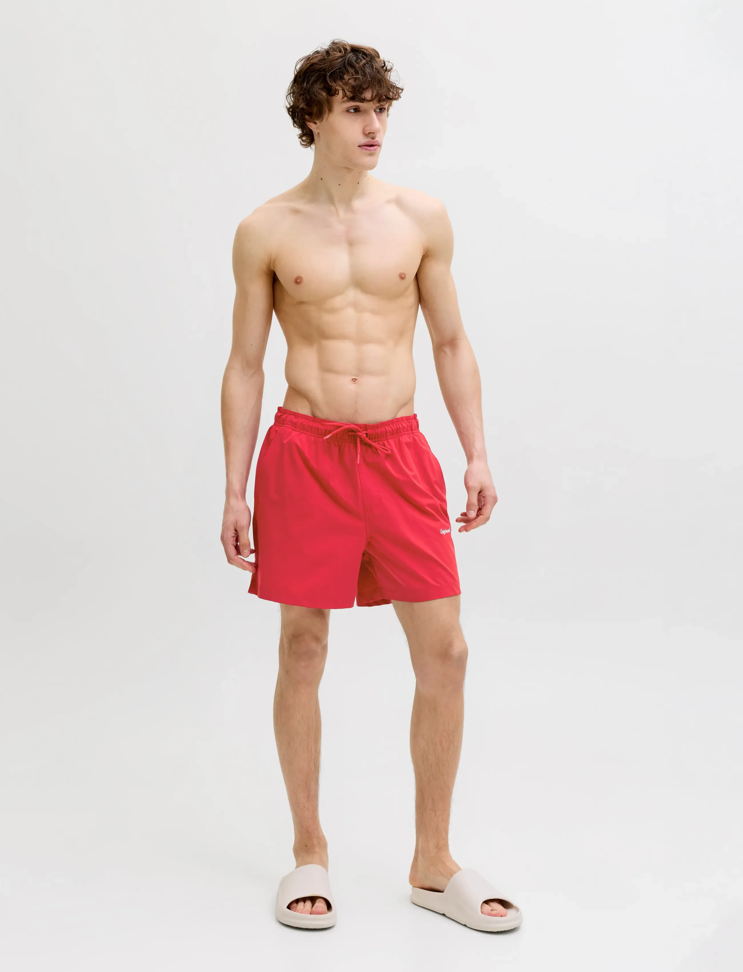 Jack & Jones - JPSTMAUI NORREBRO SWIM SHORTS REG RET - ujumispüksid - samba - 4