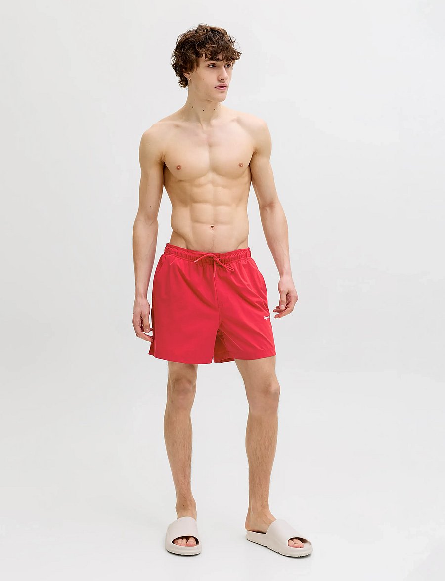 Jack & Jones - JPSTMAUI NORREBRO SWIM SHORTS REG RET - swim shorts - samba - 4