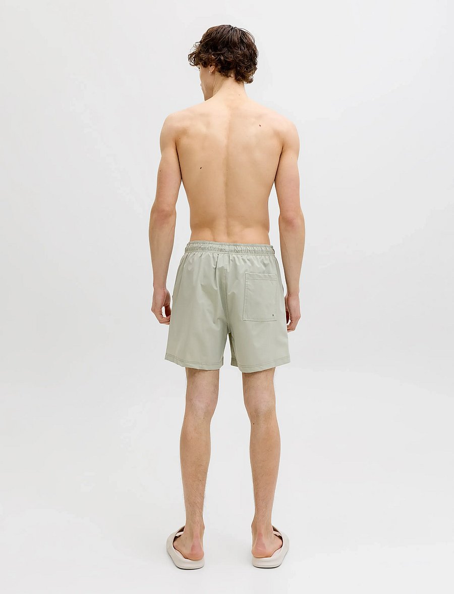 Jack & Jones - JPSTMAUI NORREBRO SWIM SHORTS REG RET - badshorts - seagrass - 3