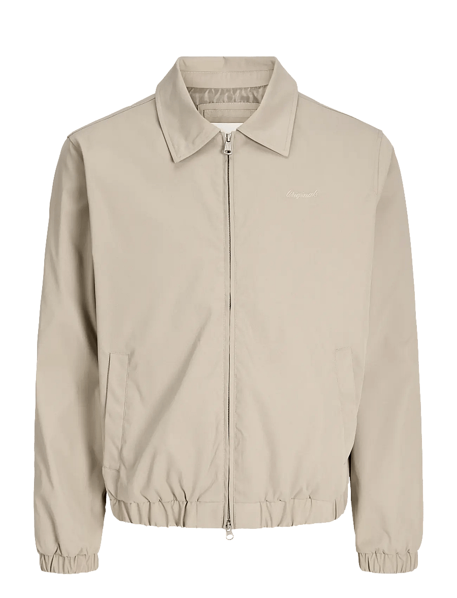 Jack & Jones - JORCATSKILLS HARRINGTON JACKET SN - pavasara jakas - crockery - 1