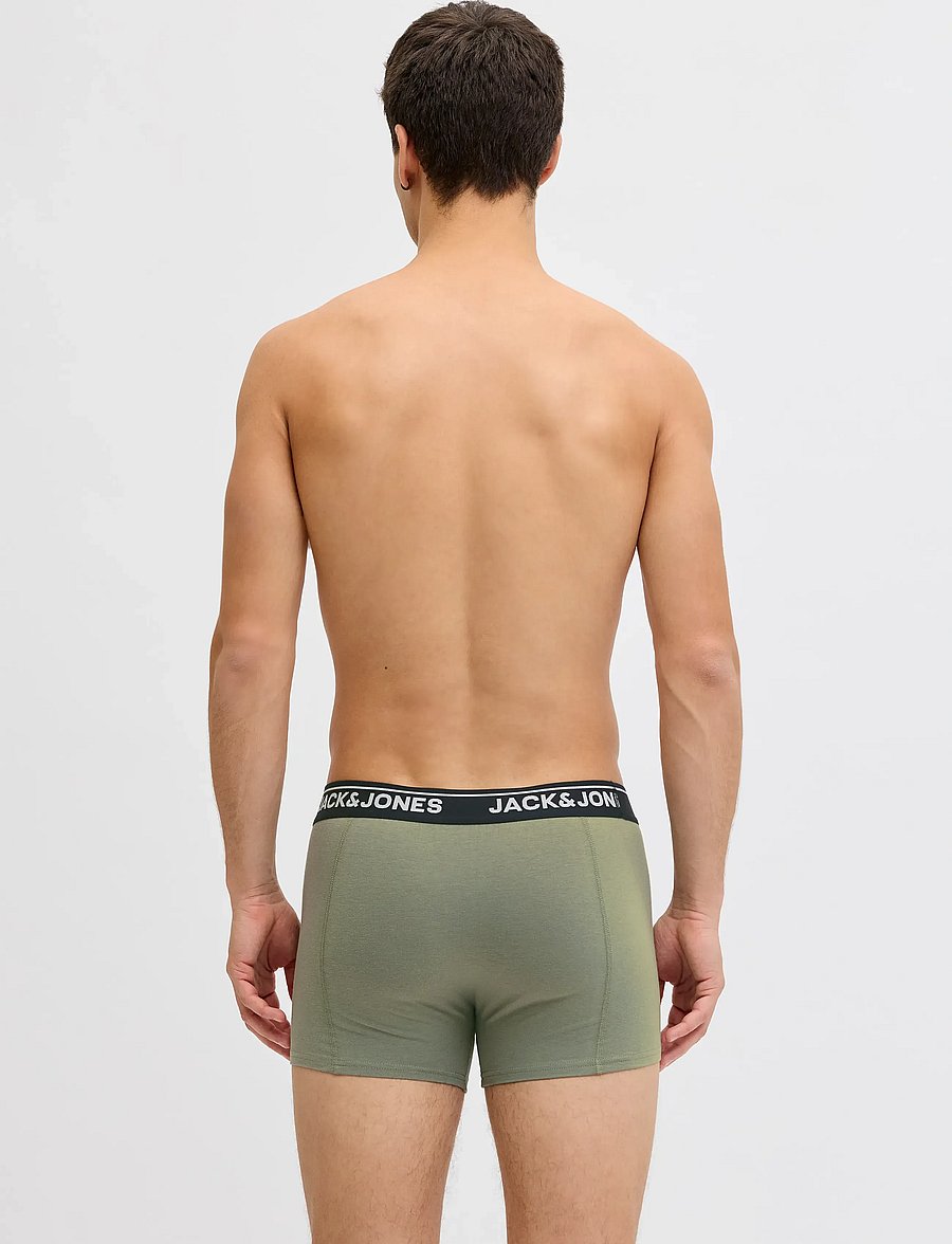 Jack & Jones - JACTIMOTHY SOLID TRUNKS 3 PACK - apatinių komplektas - dark navy - 2