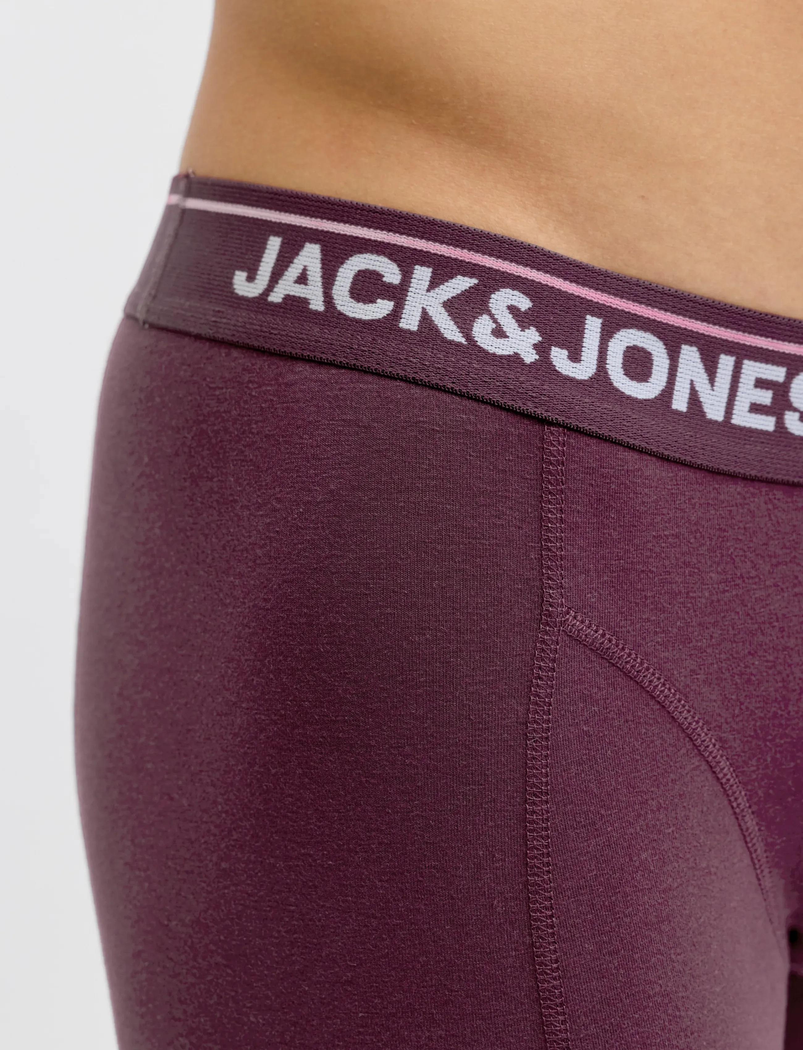 Jack & Jones - JACTIMOTHY SOLID TRUNKS 3 PACK - unterhosen im multipack - phantom - 5