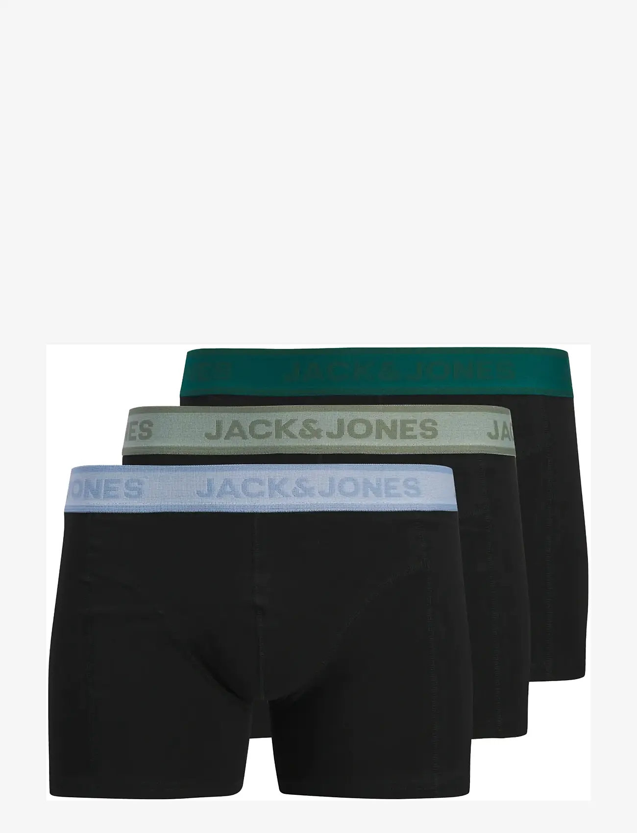 Jack & Jones - JACWESLEY SOLID TRUNKS 3 PACK - lowest prices - black - 1
