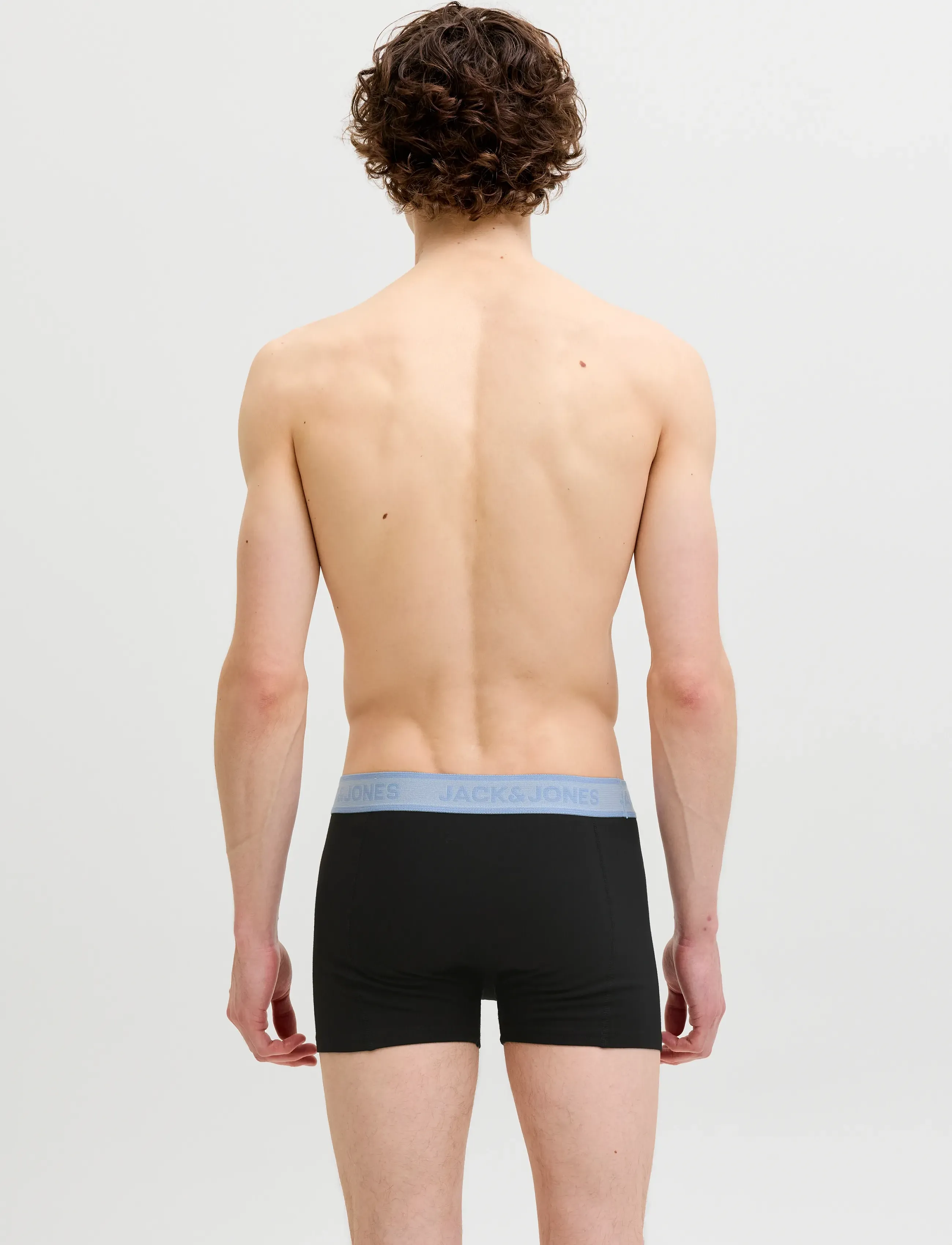 Jack & Jones - JACWESLEY SOLID TRUNKS 3 PACK - laveste priser - black - 2