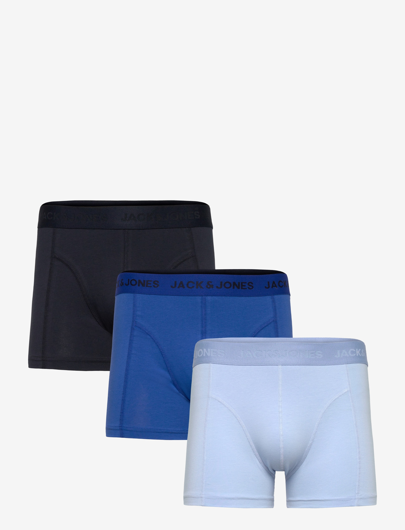 Jack & Jones - JACCOOPER SOLID TRUNKS 3 PACK - laveste priser - beaucoup blue - 0
