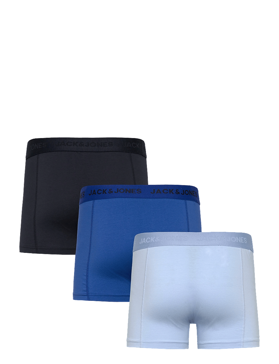 Jack & Jones - JACCOOPER SOLID TRUNKS 3 PACK - unterhosen im multipack - beaucoup blue - 1