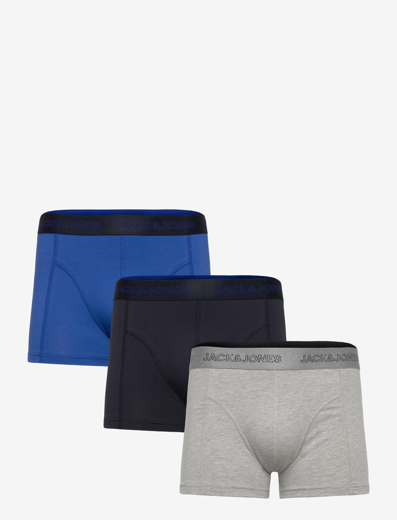 Jack & Jones - JACCOOPER SOLID TRUNKS 3 PACK - laveste priser - sky captain - 0