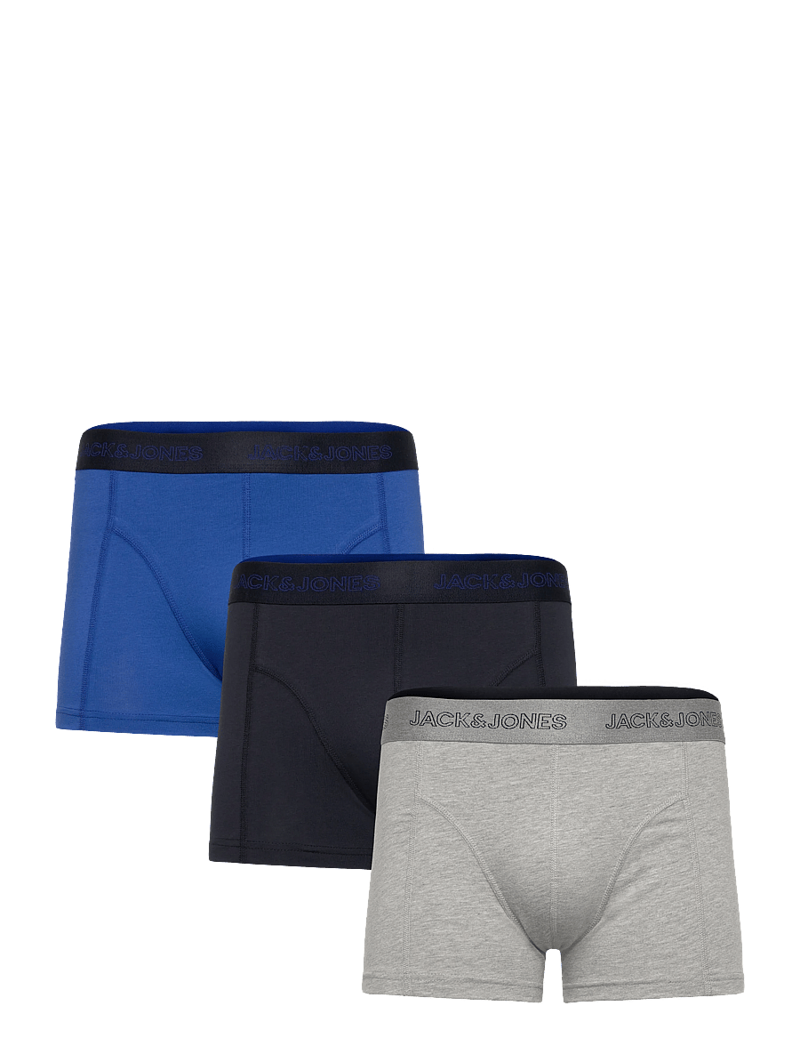 Jack & Jones - JACCOOPER SOLID TRUNKS 3 PACK - boxer briefs - sky captain - 0