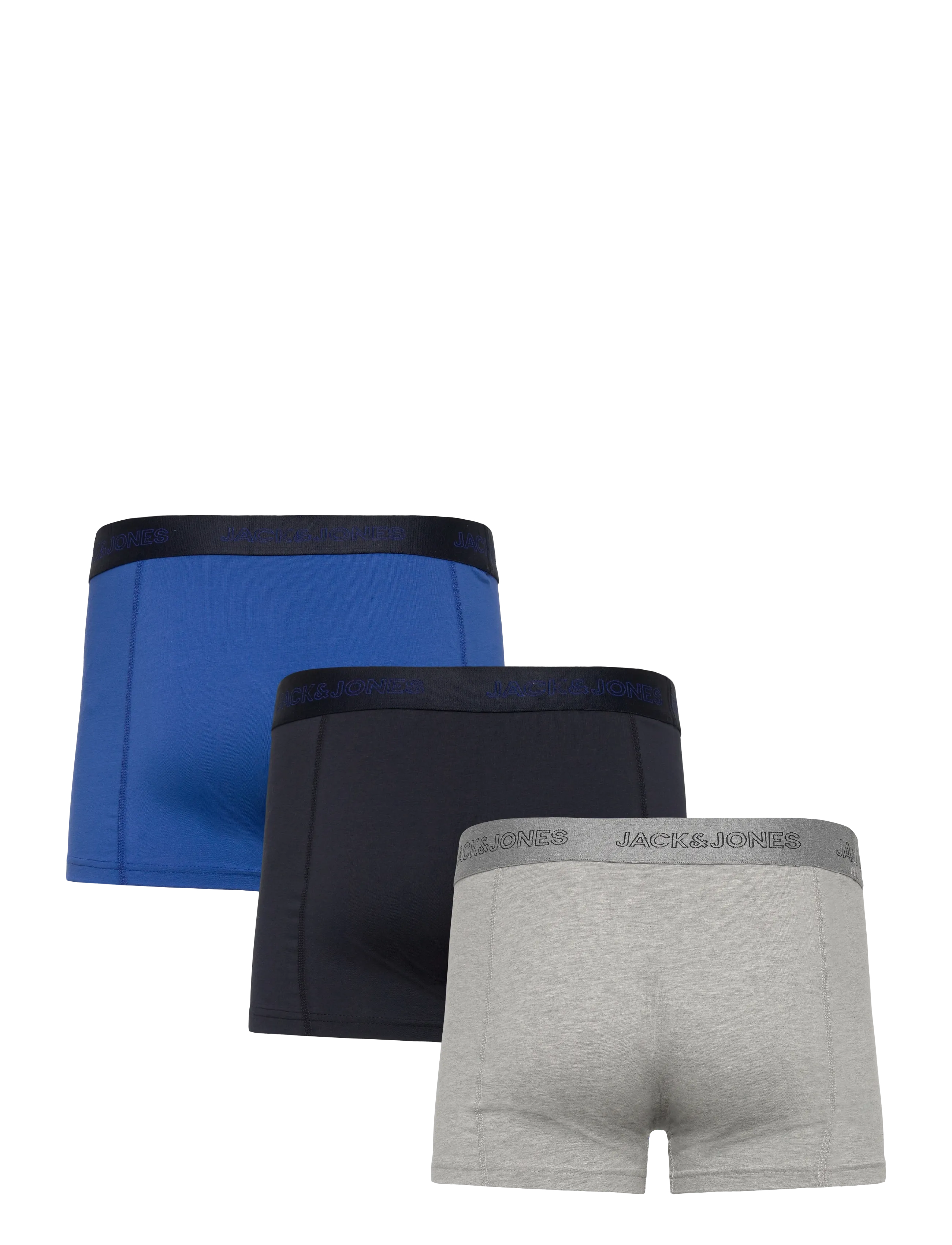 Jack & Jones - JACCOOPER SOLID TRUNKS 3 PACK - boxer briefs - sky captain - 1