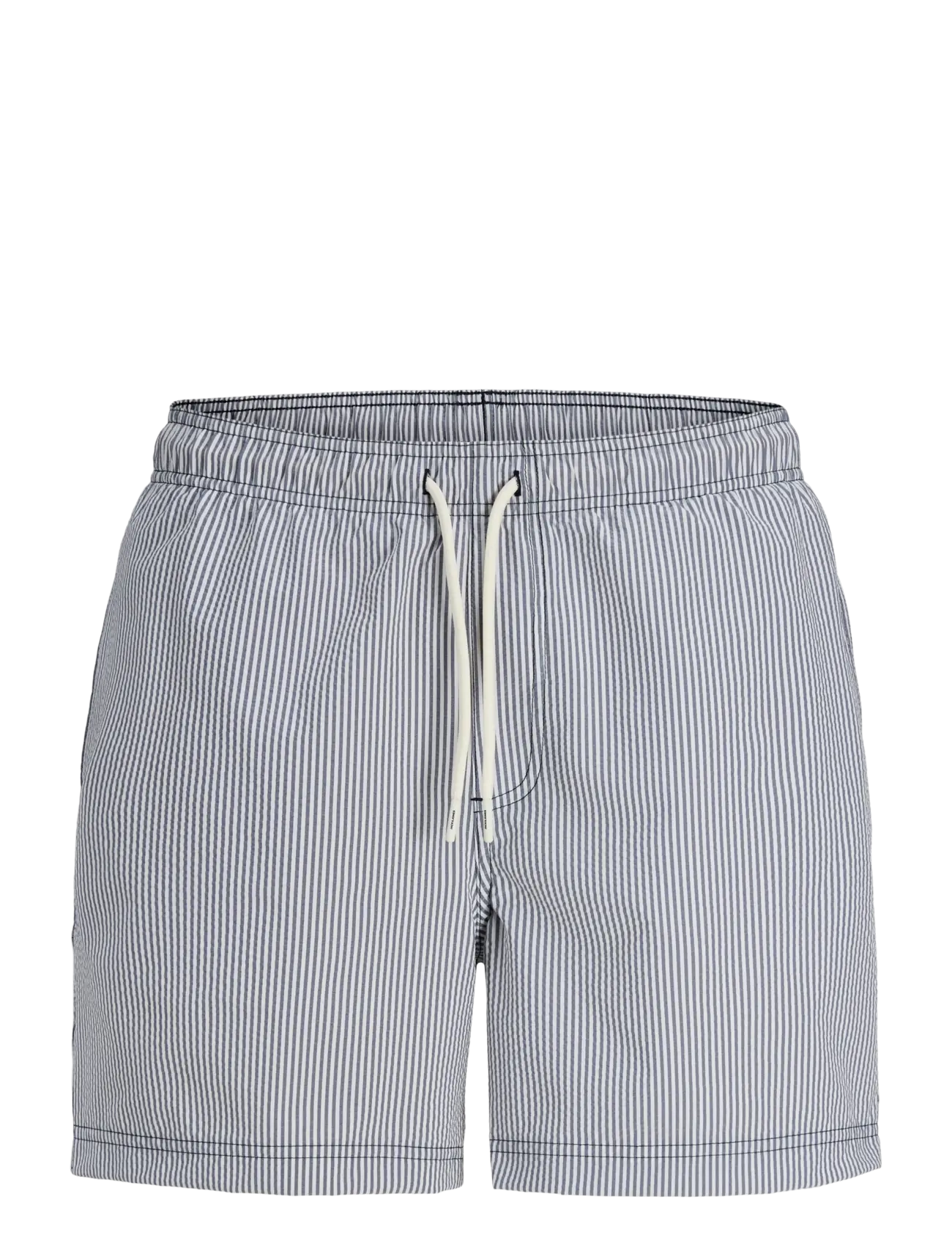 Jack & Jones JPSTMAUI OCEAN SEERSUCKER SWIM SHORTS LN - E-smaspäev - NAVY BLAZER / navy