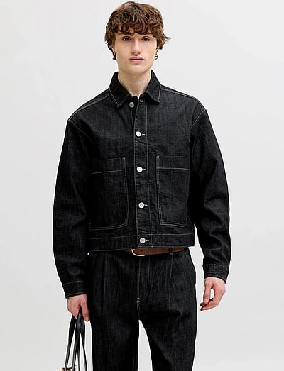 Jack & Jones JORGLLOYD JACKET AKM 856 LN - Uforede denimjakker - BLUE DENIM / navy