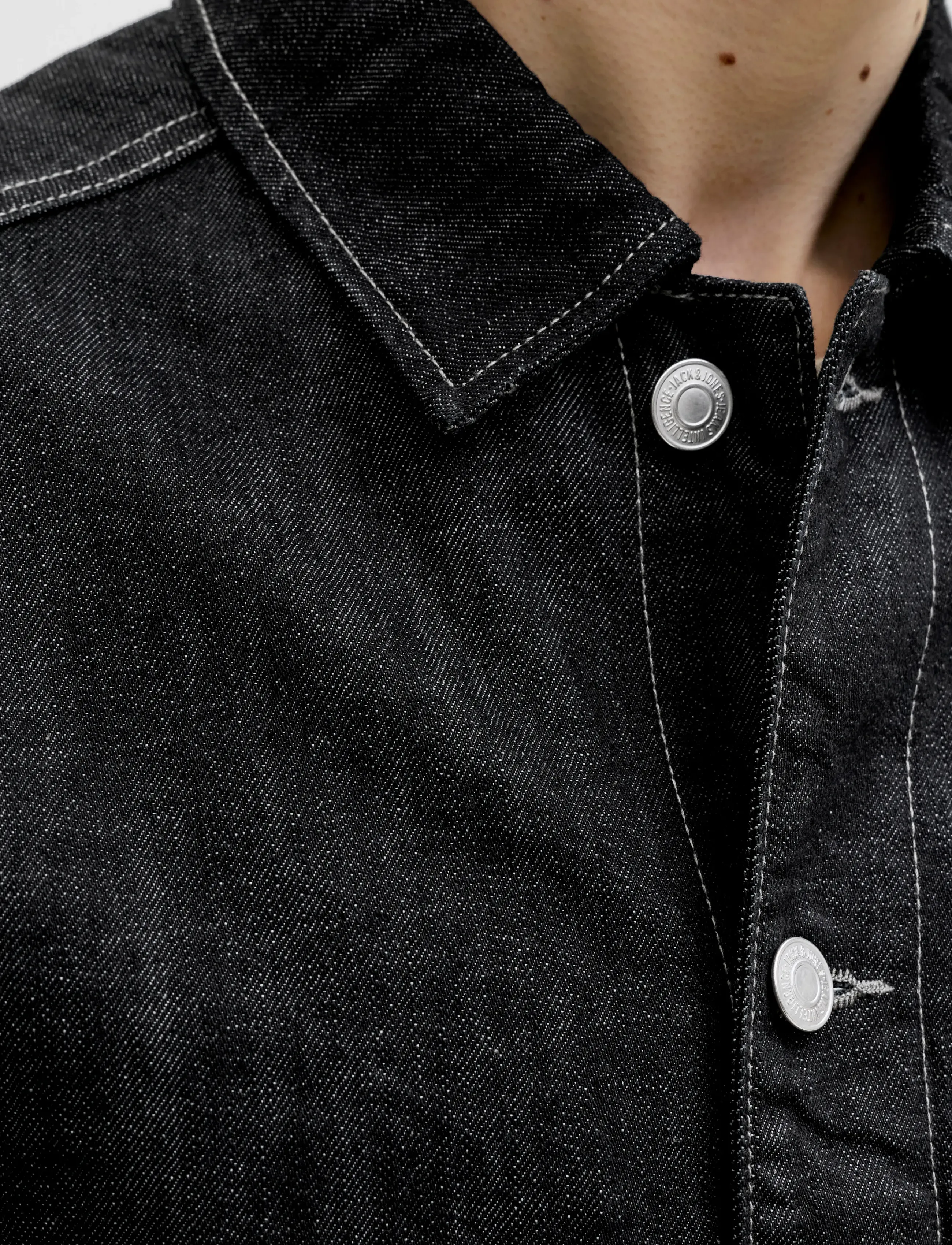 Jack & Jones - JORGLLOYD JACKET AKM 856 LN - spring jackets - blue denim - 4