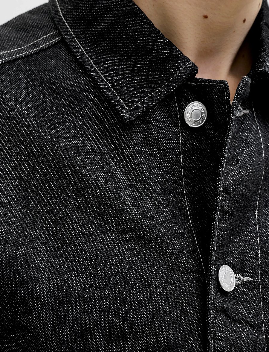 Jack & Jones - JORGLLOYD JACKET AKM 856 LN - ungefütterte denimjacken - blue denim - 4