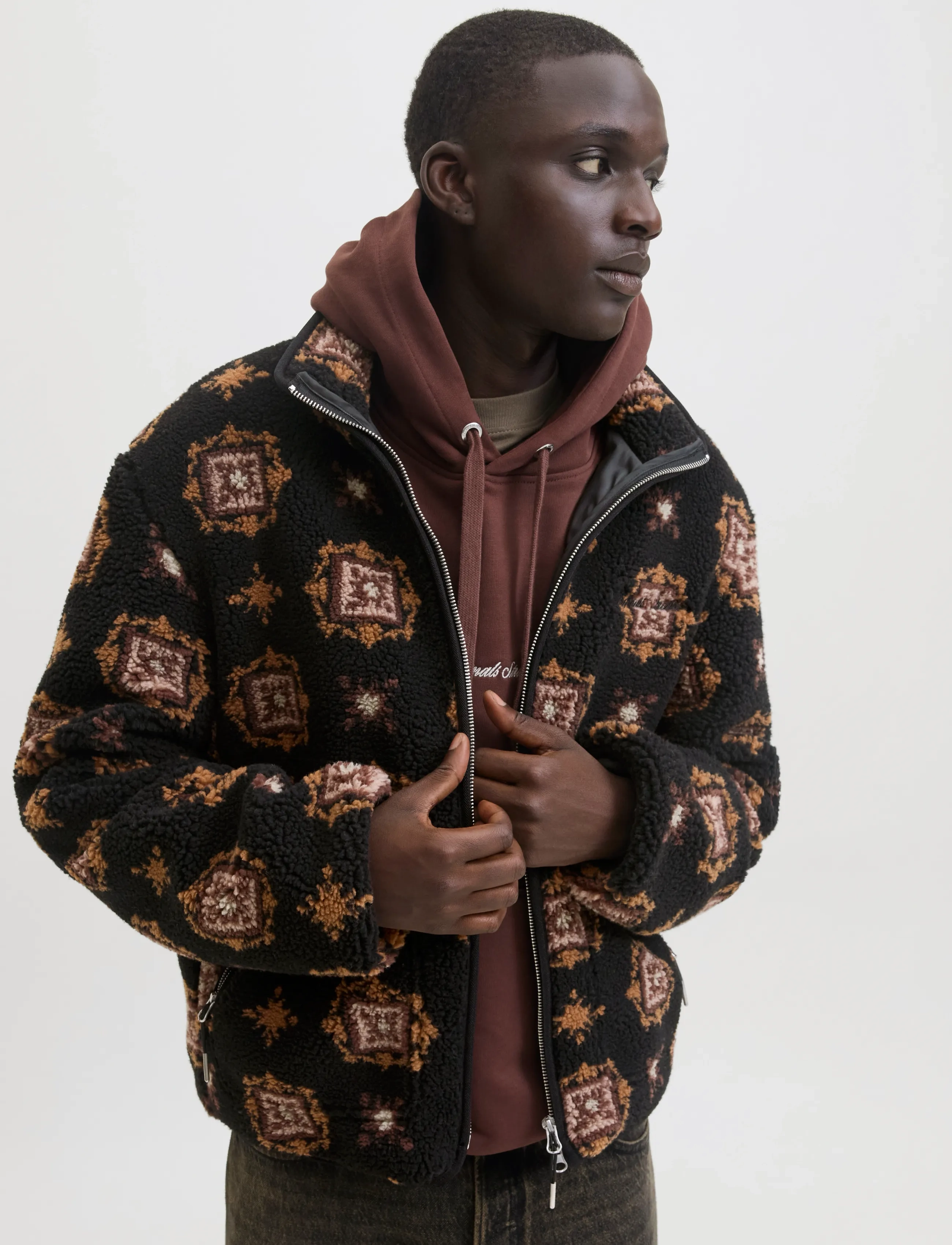 Jornorrebro Teddy Aop Jacket 5