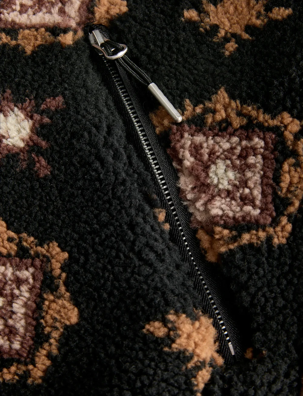 Jack & Jones - JORNORREBRO TEDDY AOP JACKET - teddy kampsunid - black - 2