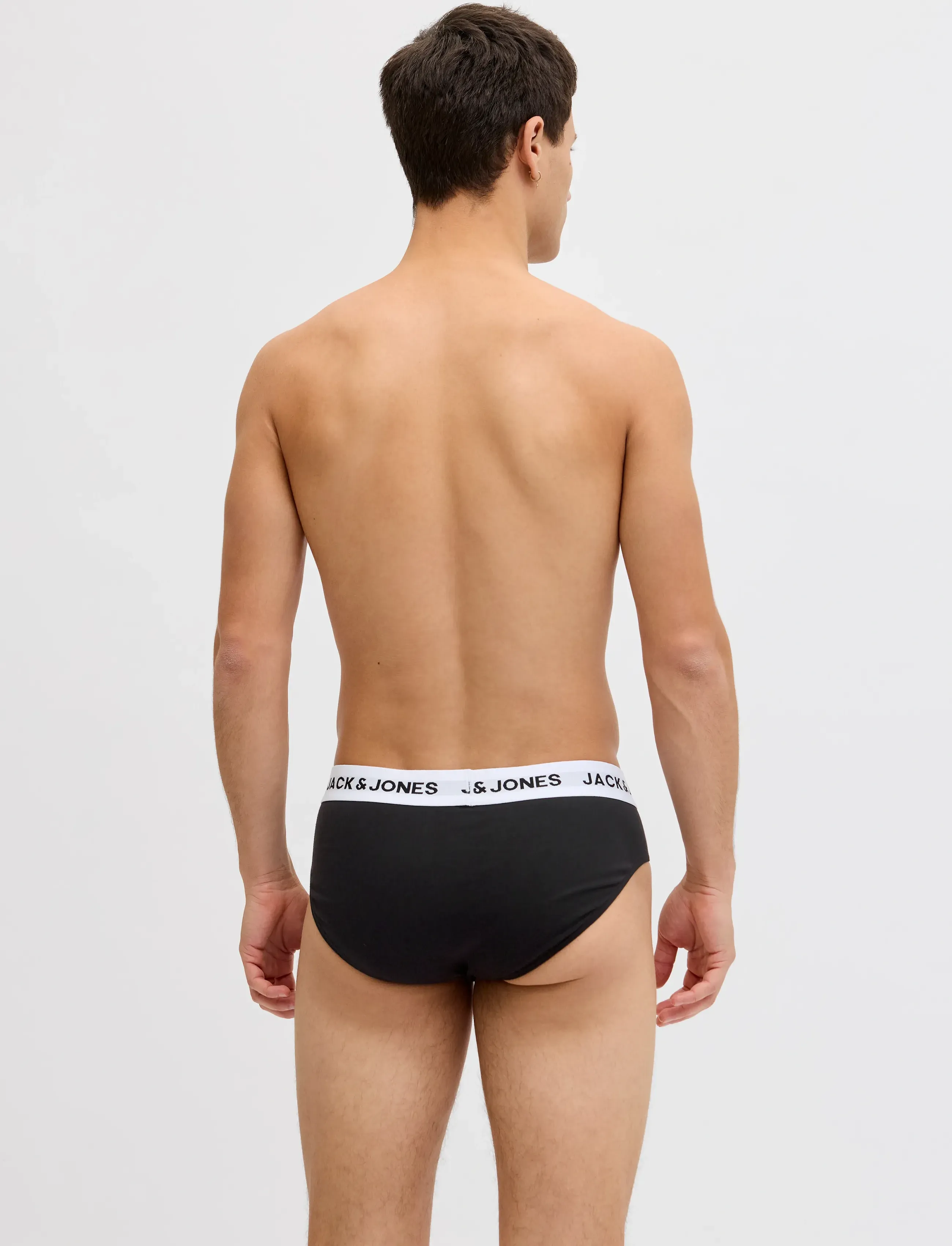 Jack & Jones - JACMASON SOLID BRIEFS 3-PACK - die niedrigsten preise - black - 2