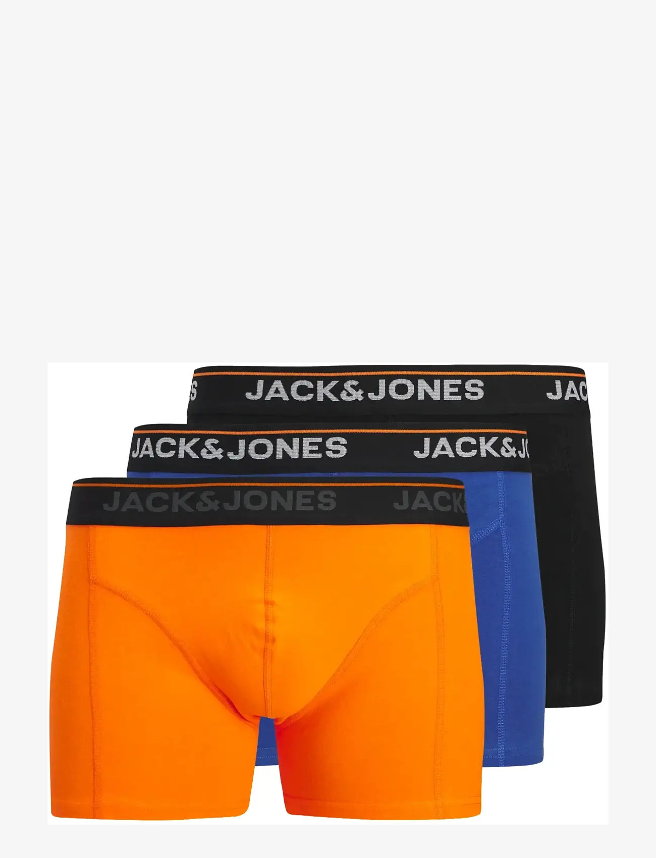 Jack & Jones - JACTHEODORE SOLID TRUNKS 3 PACK SN - aluspükste mitmikpakk - beaucoup blue - 1