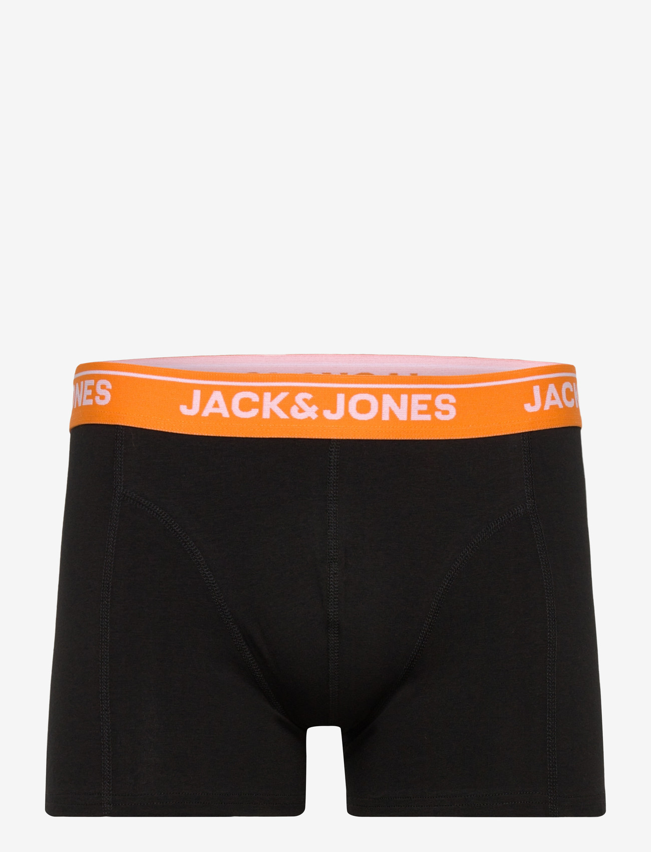 Jack & Jones - JACTHEODORE SOLID TRUNKS 3 PACK SN - laveste priser - black - 2