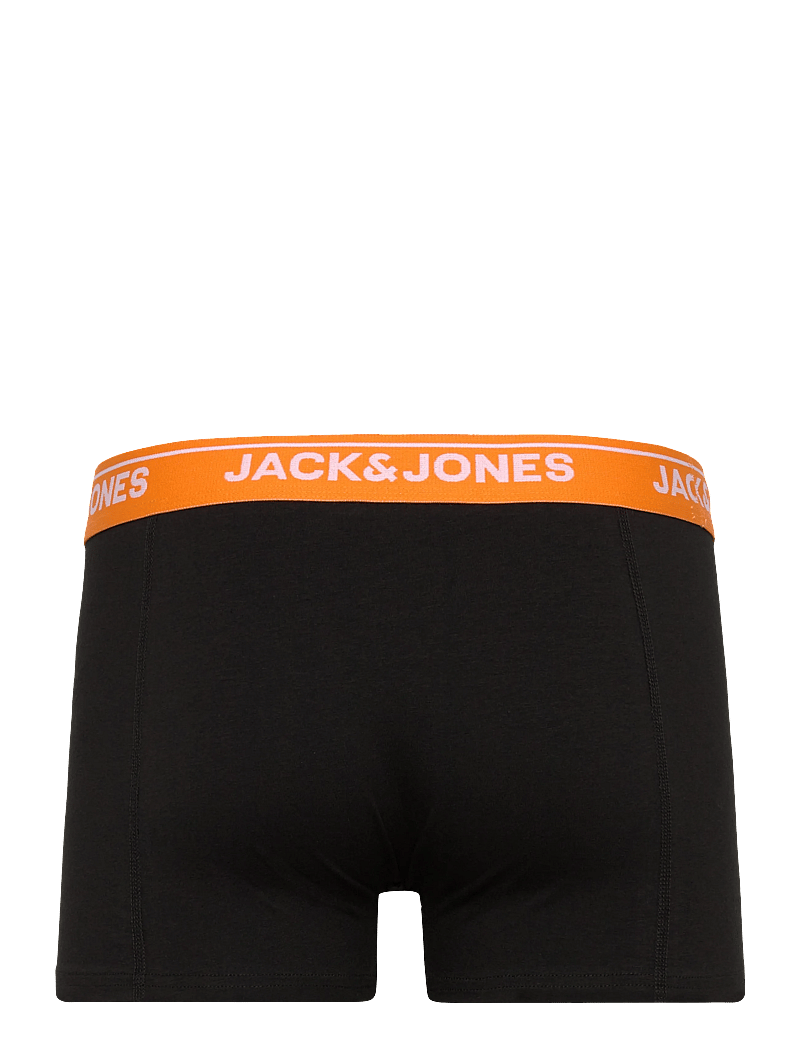 Jack & Jones - JACTHEODORE SOLID TRUNKS 3 PACK SN - multipack kalsonger - black - 3