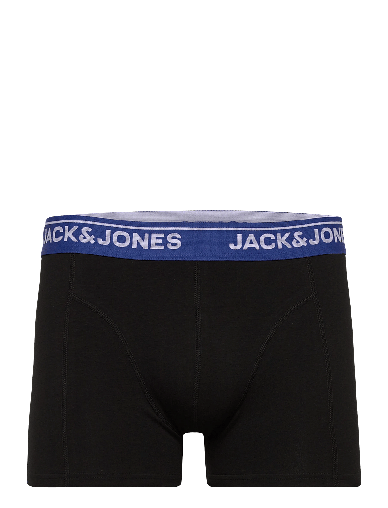 Jack & Jones - JACTHEODORE SOLID TRUNKS 3 PACK SN - multipack kalsonger - black - 4