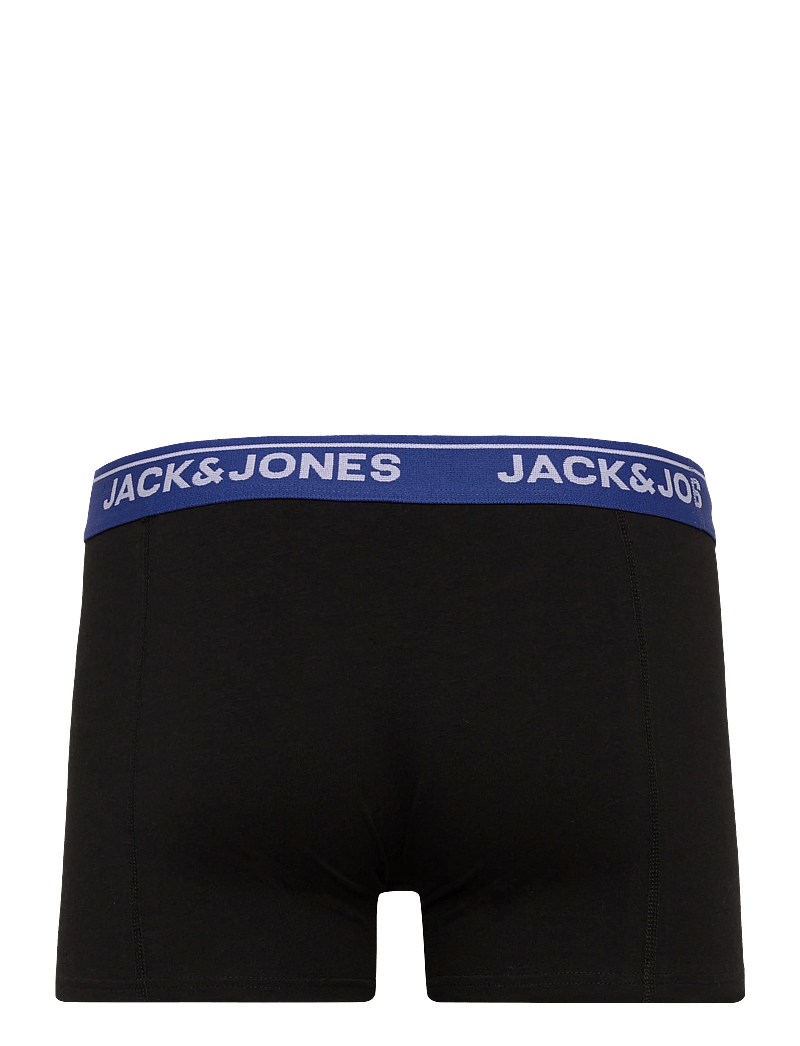 Jack & Jones - JACTHEODORE SOLID TRUNKS 3 PACK SN - multipack kalsonger - black - 5