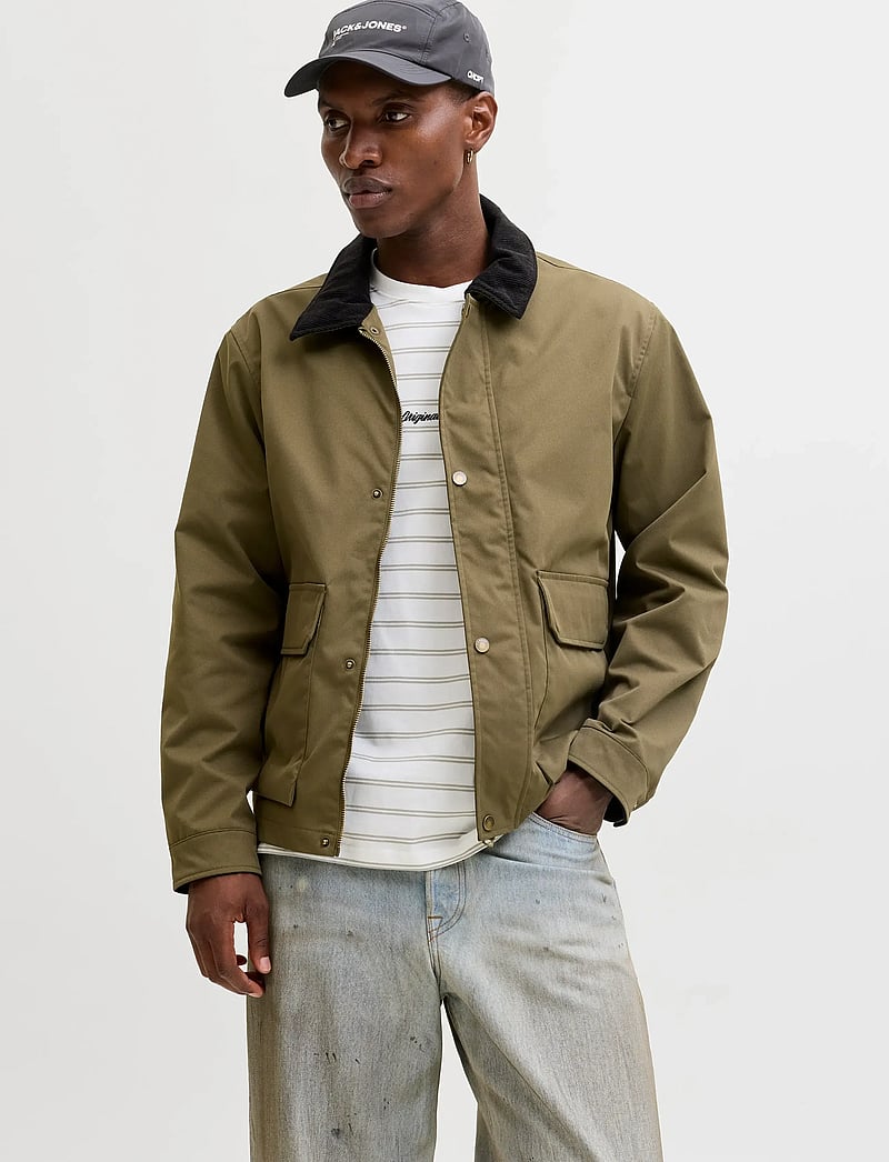 Jack & Jones - JORCATSKILLS BARN JACKET SN - forårsjakker - beech - 0