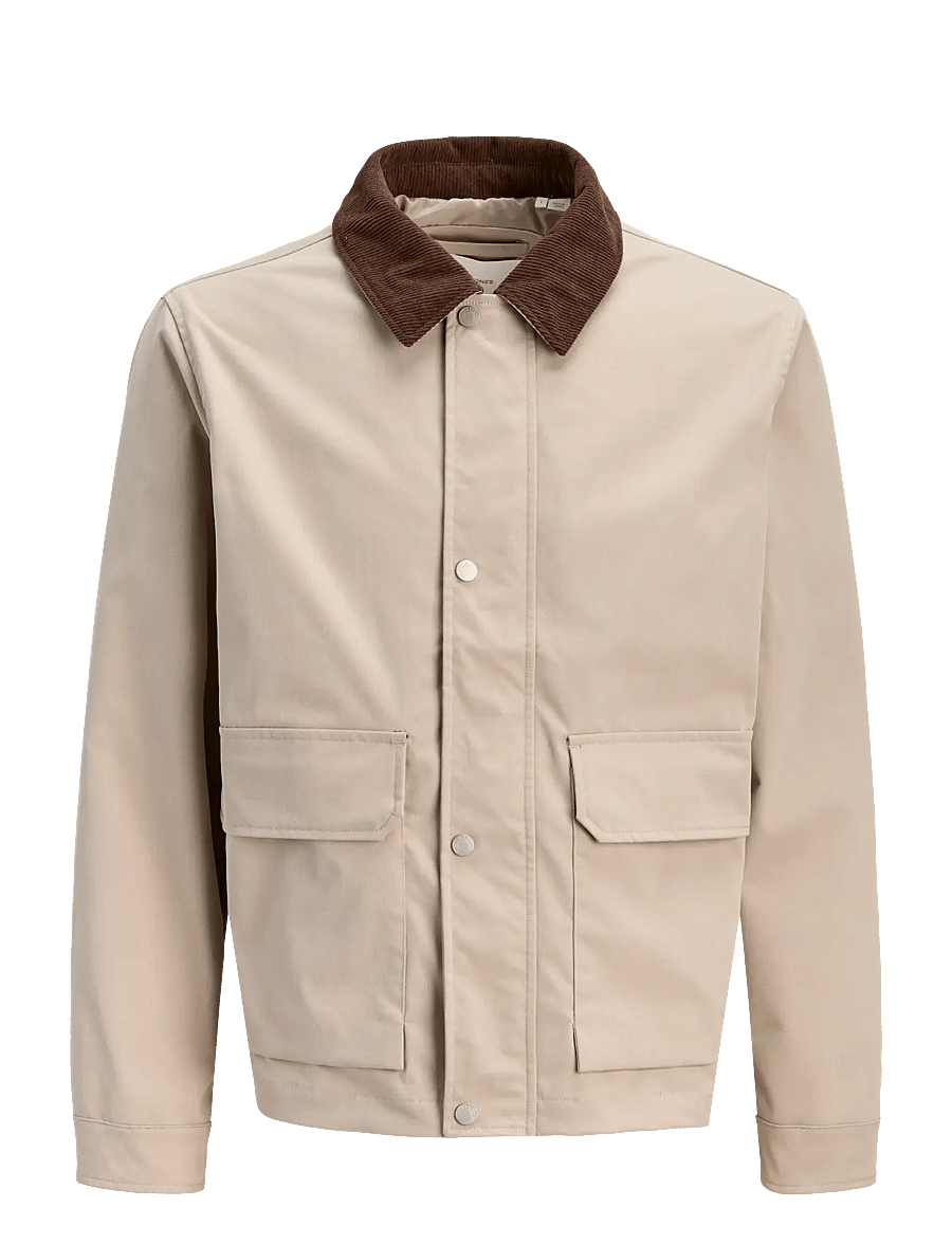 Jack & Jones - JORCATSKILLS BARN JACKET SN - frühlingsjacken - crockery - 1