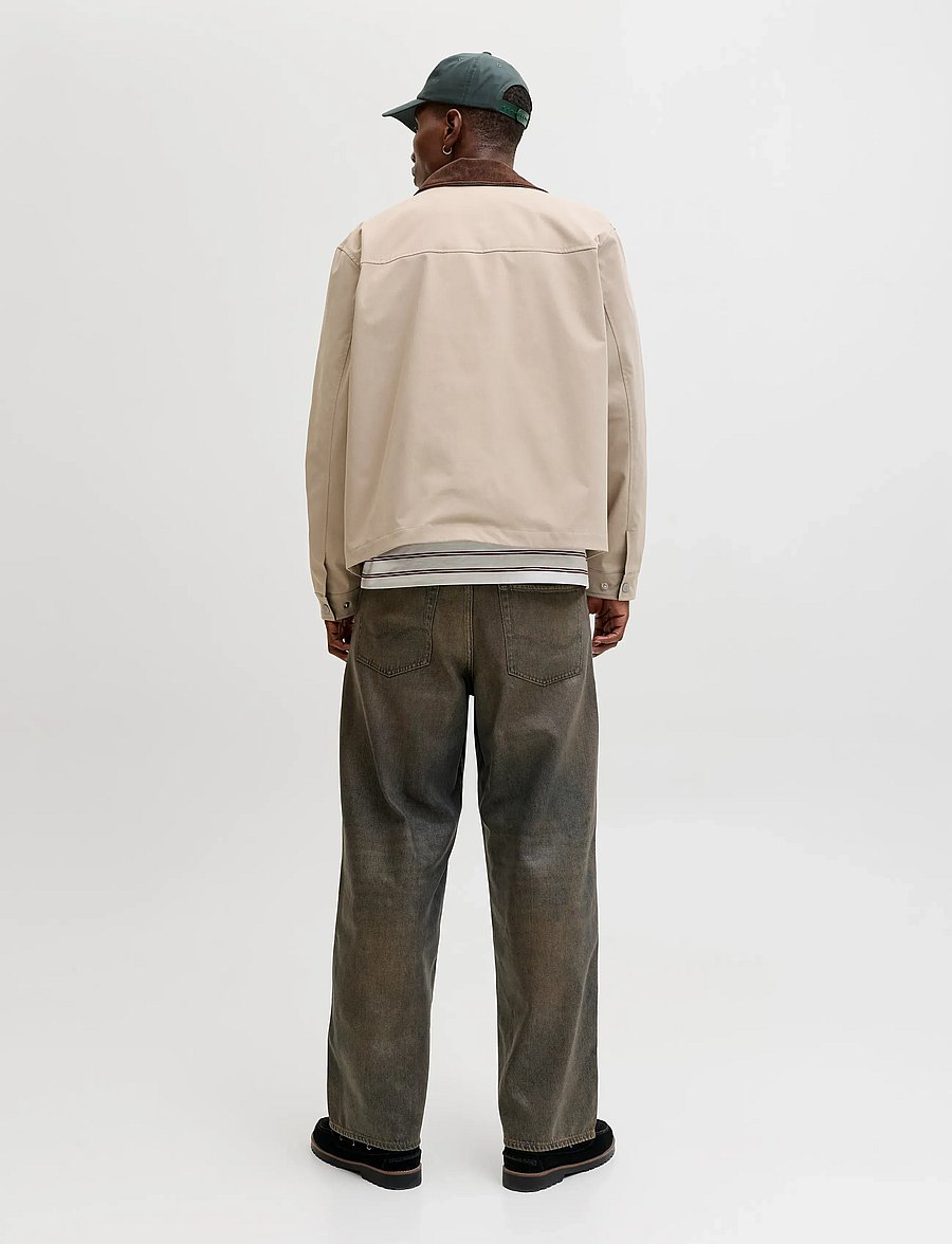 Jack & Jones - JORCATSKILLS BARN JACKET SN - frühlingsjacken - crockery - 3