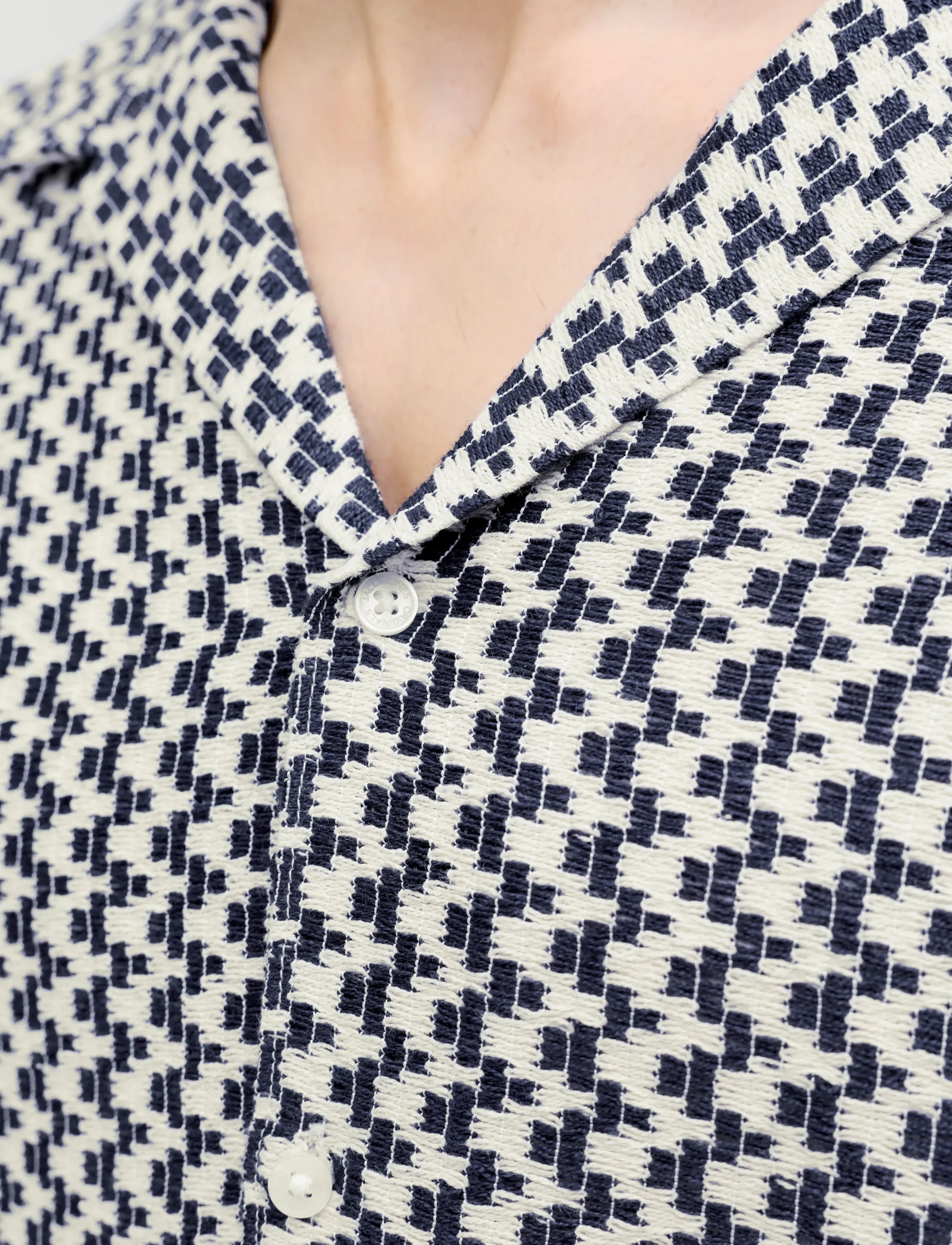 JACK & JONES Jormontauk Crochet Shirt Ss Sa26 Ln kortärmade skjortor herr – bild 6