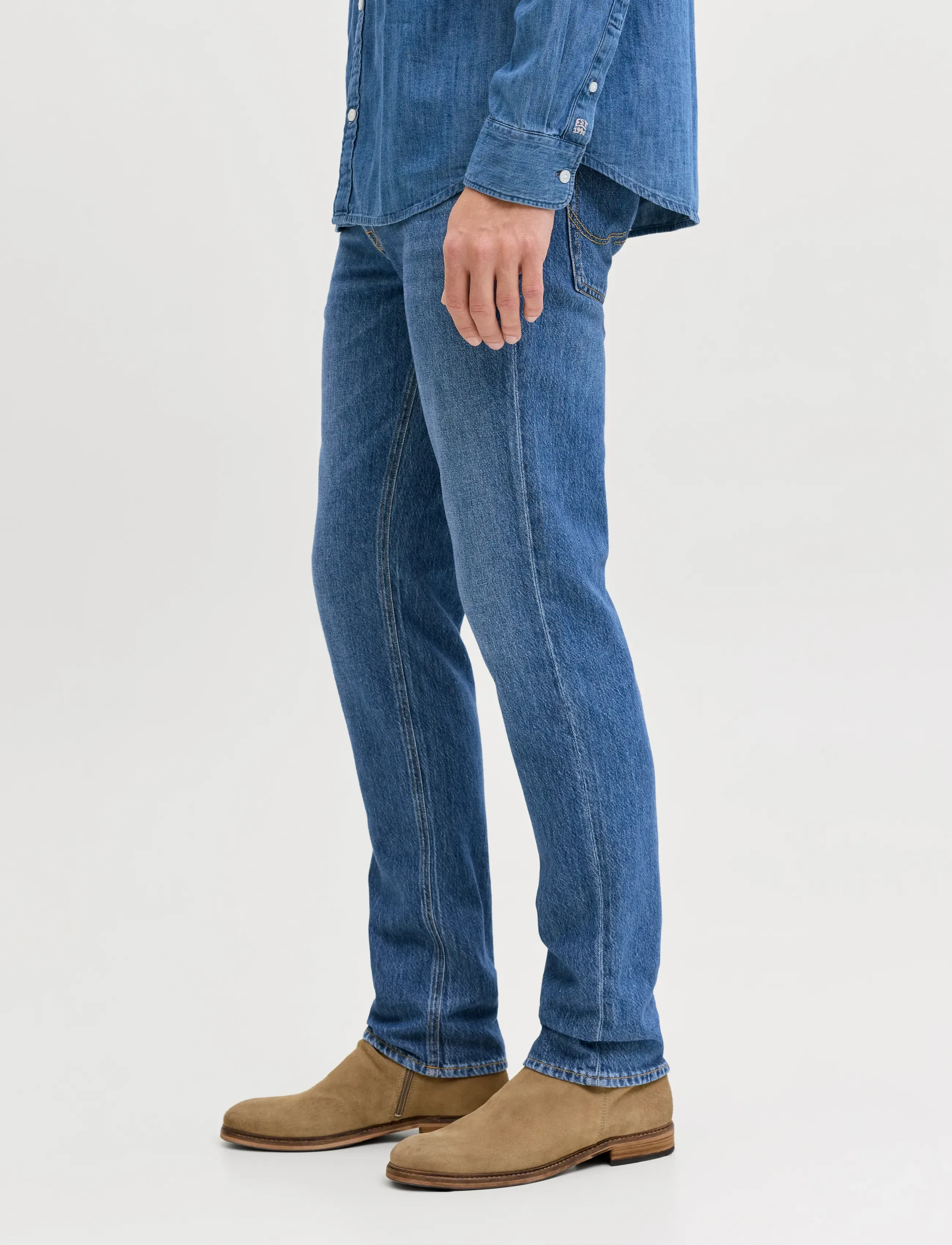 Jack & Jones JJICLARK JJORIGINAL NS 415 NOOS - Tøj - BLUE DENIM / blue