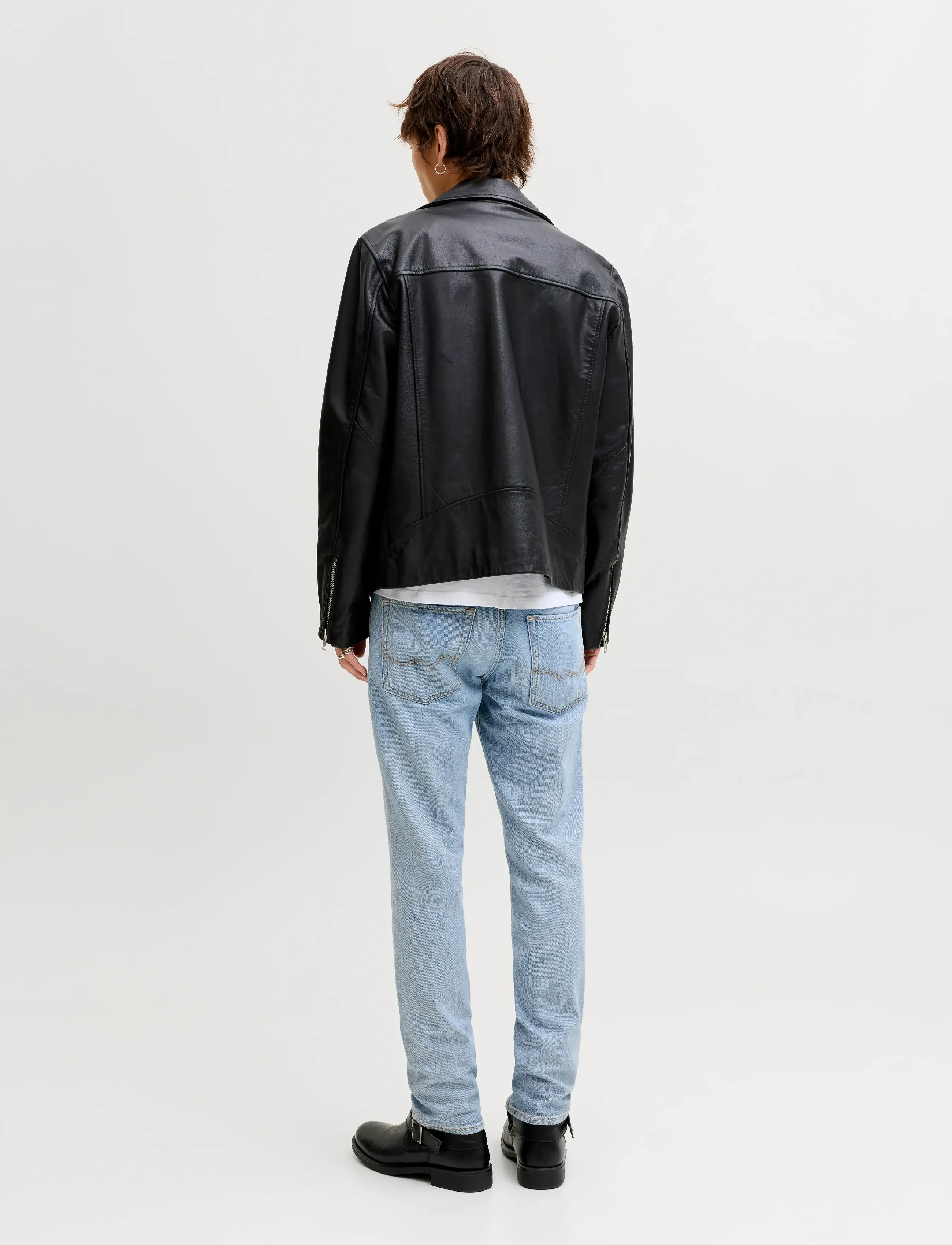 Jack & Jones - JJICLARK JJORIGINAL NS 415 NOOS - regular jeans - blue denim - 3
