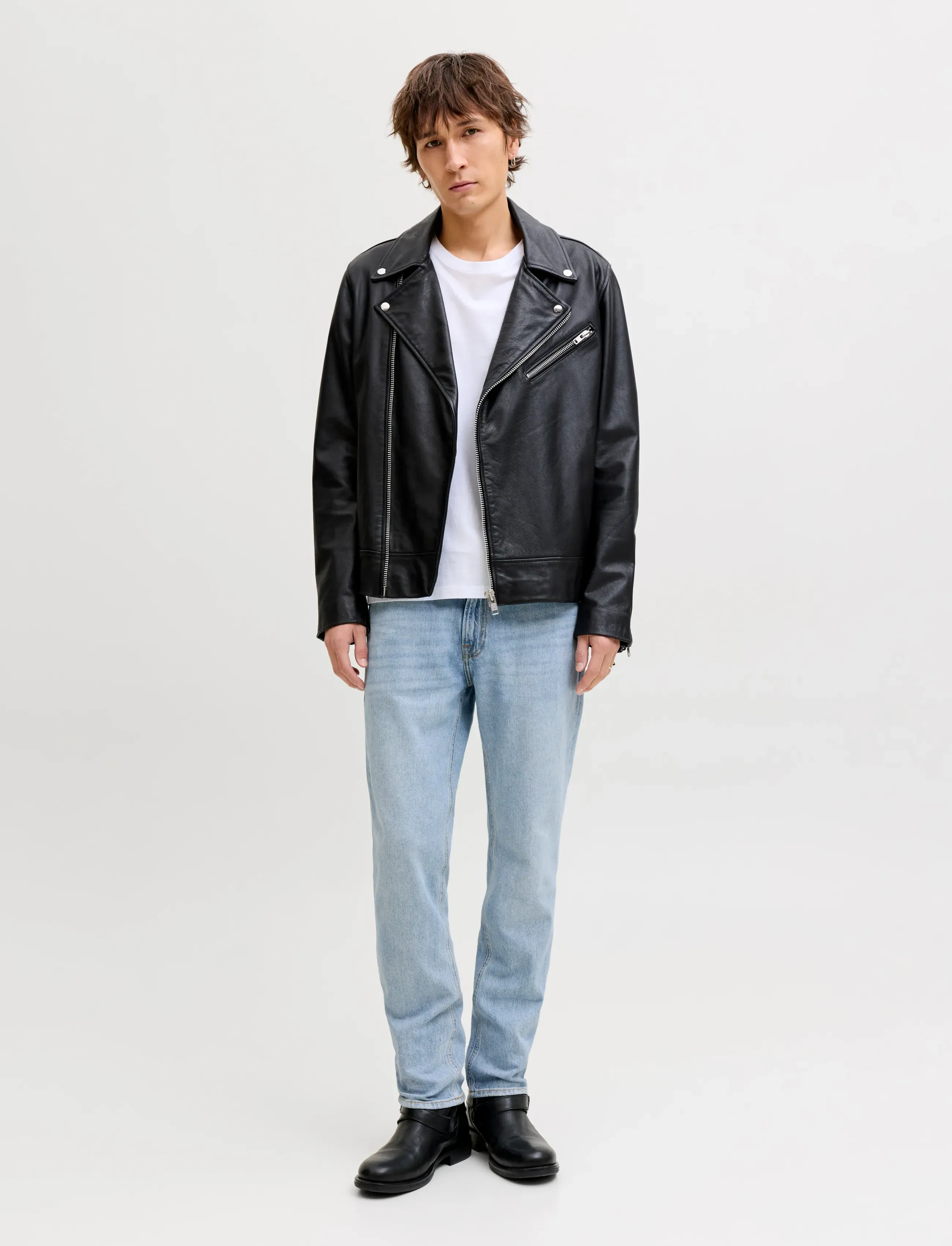 Jack & Jones - JJICLARK JJORIGINAL NS 415 NOOS - regular jeans - blue denim - 4