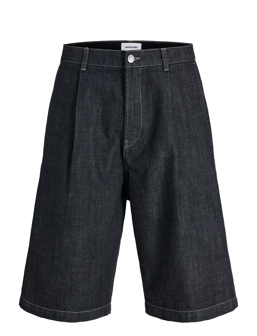 Jack & Jones - JJIRON JJLLOYD SHORTS AKM 856 LN - jeans shorts - blue denim - 1