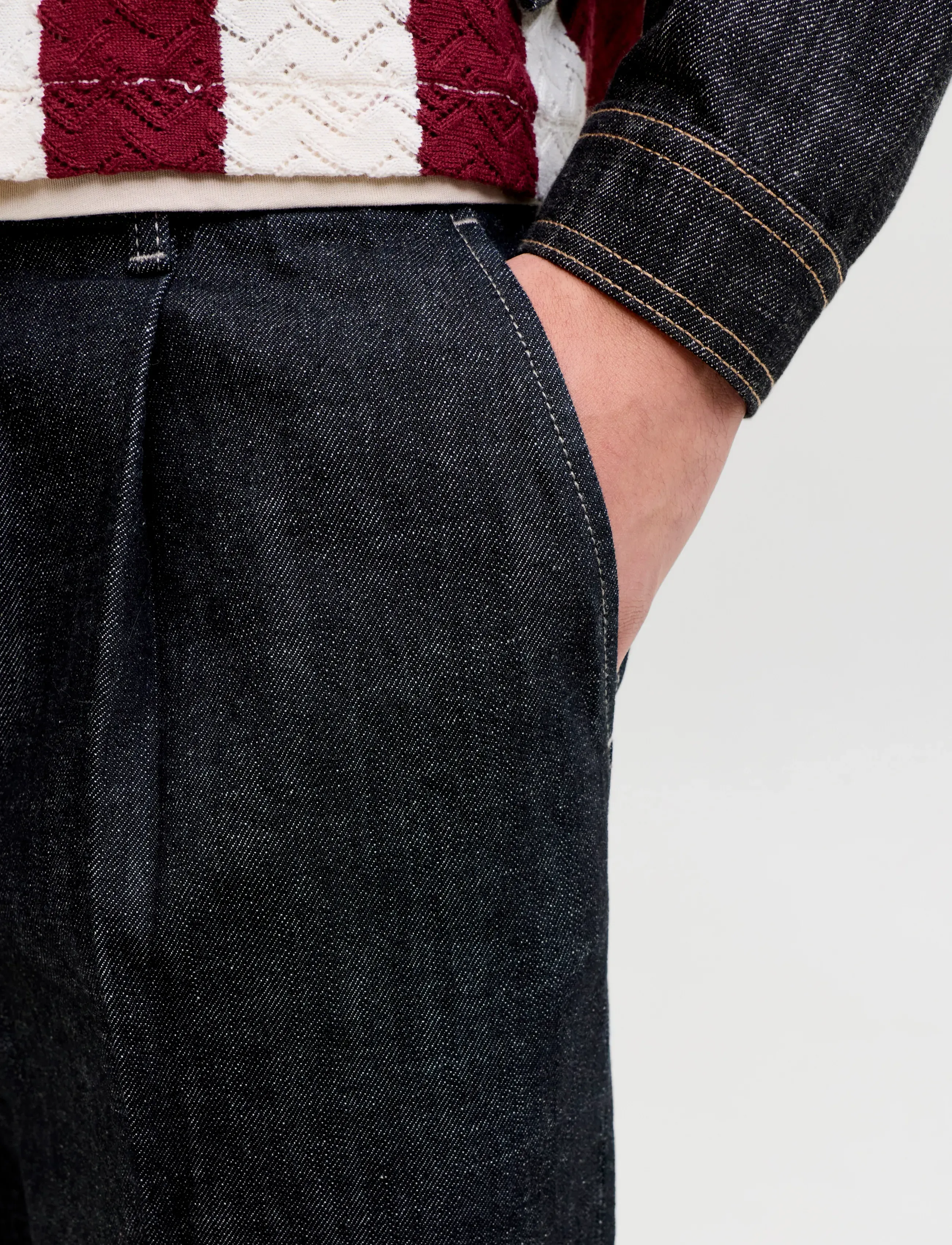 Jack & Jones JJIRON JJLLOYD SHORTS AKM 856 LN - Streetstyle - BLUE DENIM / blue
