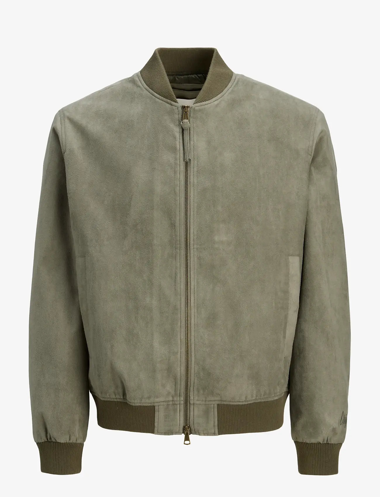 Jack & Jones - JORNANTUCKET BOMBER JACKET - kurtki wiosenne - dusty olive - 1