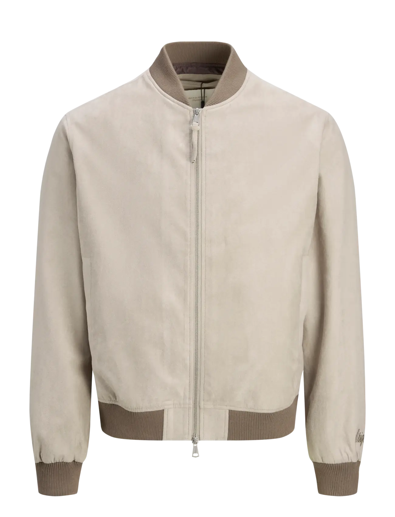 Jack & Jones JORNANTUCKET BOMBER JACKET - Jakker - STRING / beige