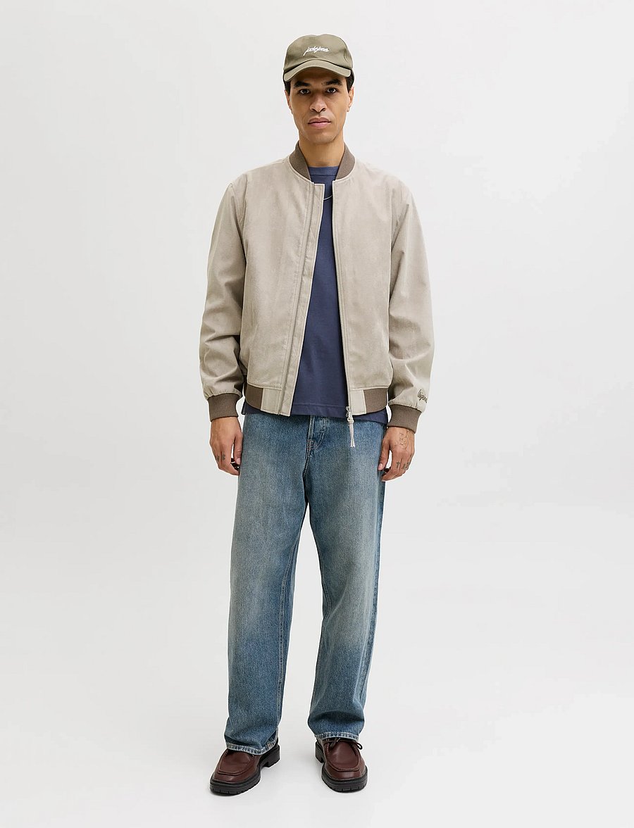 Jack & Jones - JORNANTUCKET BOMBER JACKET - herbstjacken - string - 4
