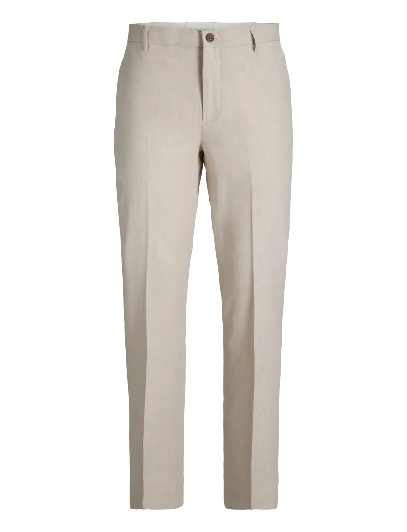 JACK & JONES Jprmartin Summer Trs Linen Blend No06 Sn Beige - 46 - Herren