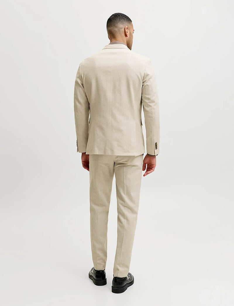 Jack & Jones - JPRMARTIN SUMMER TRS LINEN BLEND NO06 SN - jakkesætbukser i hør - ancient scroll - 3