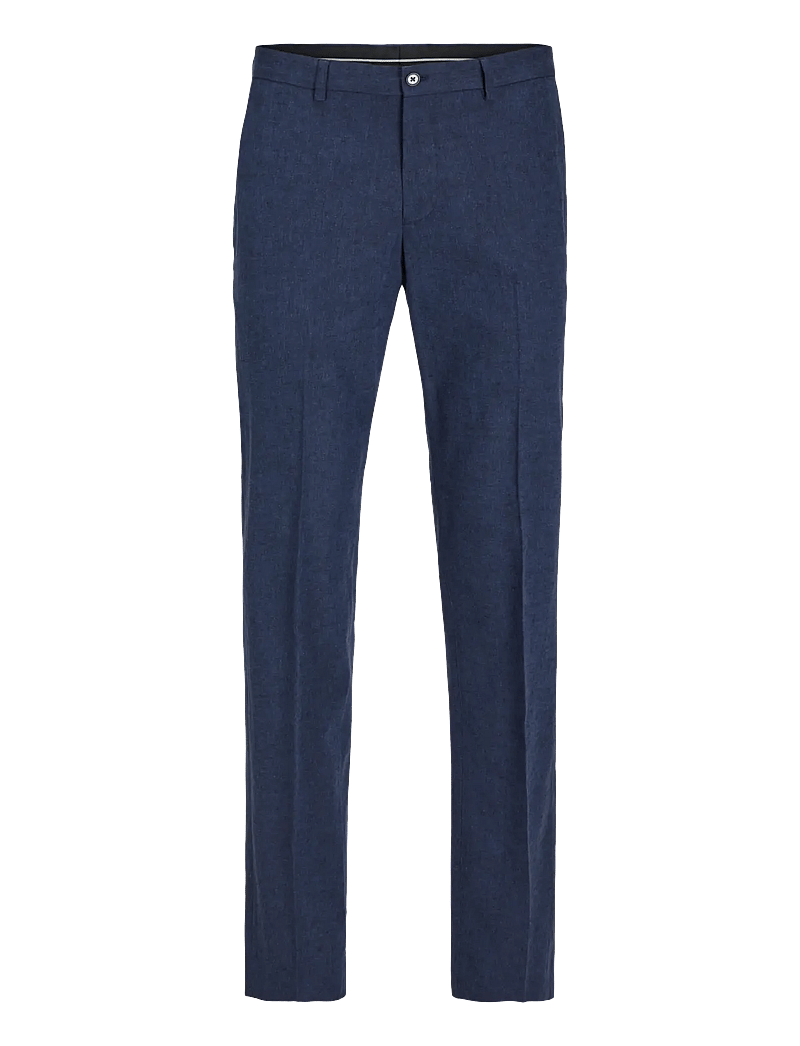 Jack & Jones - JPRMARTIN SUMMER TRS LINEN BLEND NO06 SN - leinenanzughosen - dark navy - 1