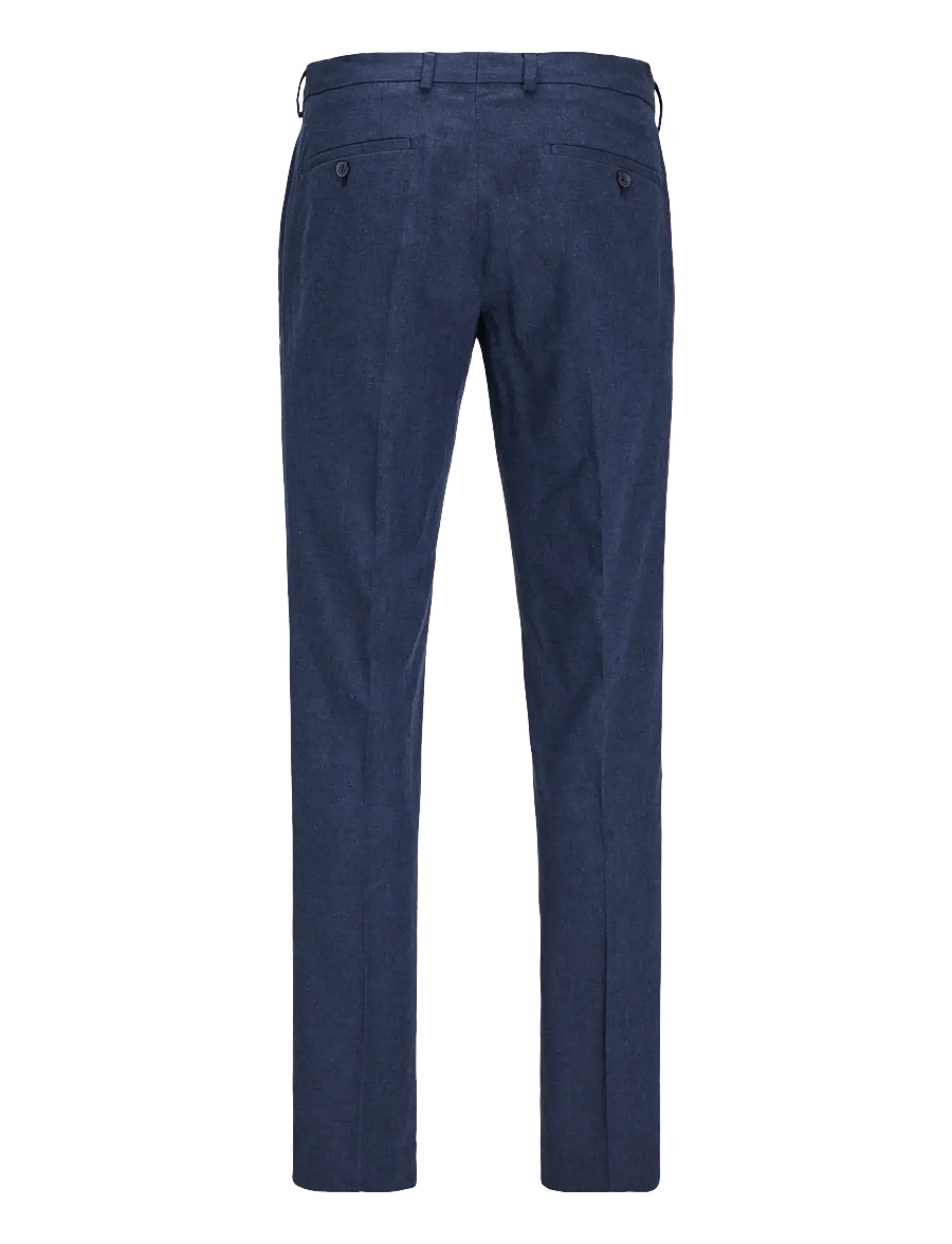 Jack & Jones - JPRMARTIN SUMMER TRS LINEN BLEND NO06 SN - leinenanzughosen - dark navy - 2