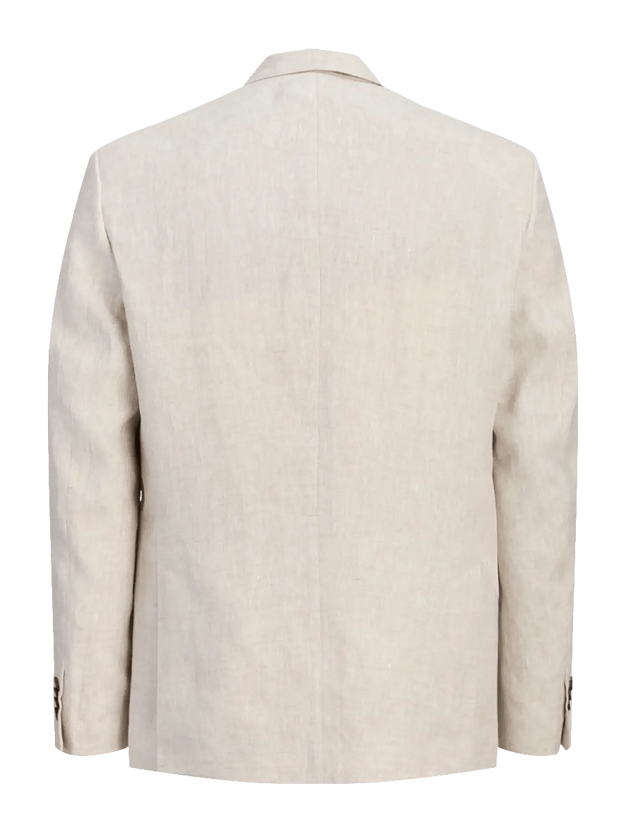 Jack & Jones - JPRBLAMARTIN LAWRENCE LINEN BLAZER UN01 - dobbeltradede blazere - ancient scroll - 1
